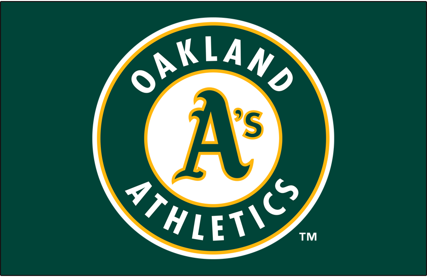 Oakland Athletics 1993-Pres Primary Dark Logo iron on transfers for T-shirts